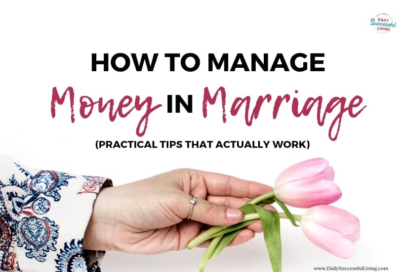 Manage money in marriage